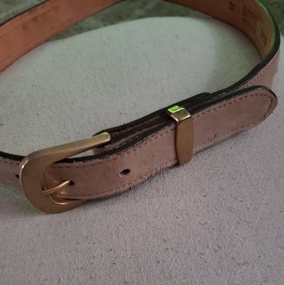 Dan Post suede/ leather belt